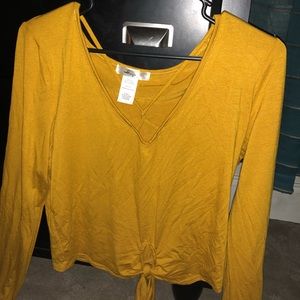 Yellow shirt